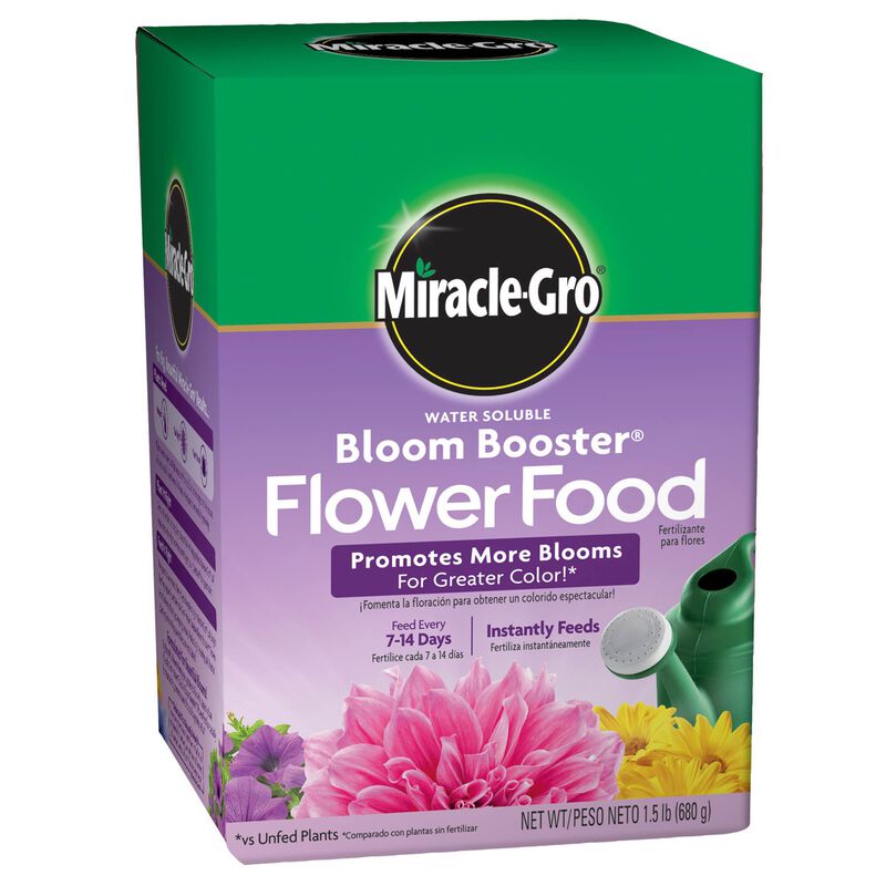 Miracle-Gro® Water Soluble Bloom Booster® Flower Food image number null