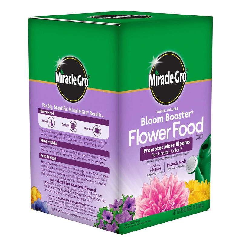 Miracle-Gro® Water Soluble Bloom Booster® Flower Food image number null