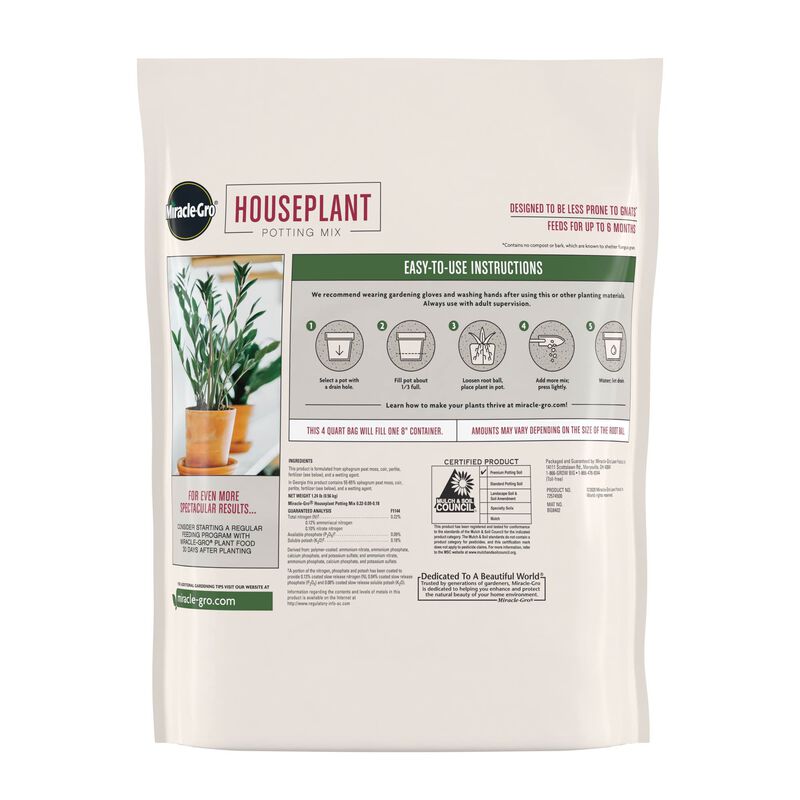 Miracle-Gro® Houseplant Potting Mix image number null